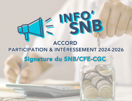 Accord Participation et Intéressement 2024-2026 : Signature du SNB SG
