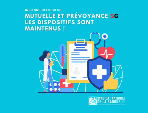 Mutuelle et Prévoyance SG : Les dispositifs sont maintenus !