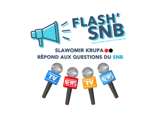 SÉANCE PLÉNIÈRE DU CSEC DU 17 OCTOBRE 2024 – SLAWOMIR KRUPA  RÉPOND AUX QUESTIONS DU SNB