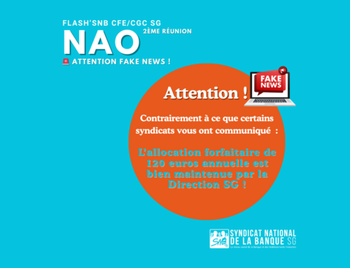 NAO : 2ème réunion – Attention Fake News !